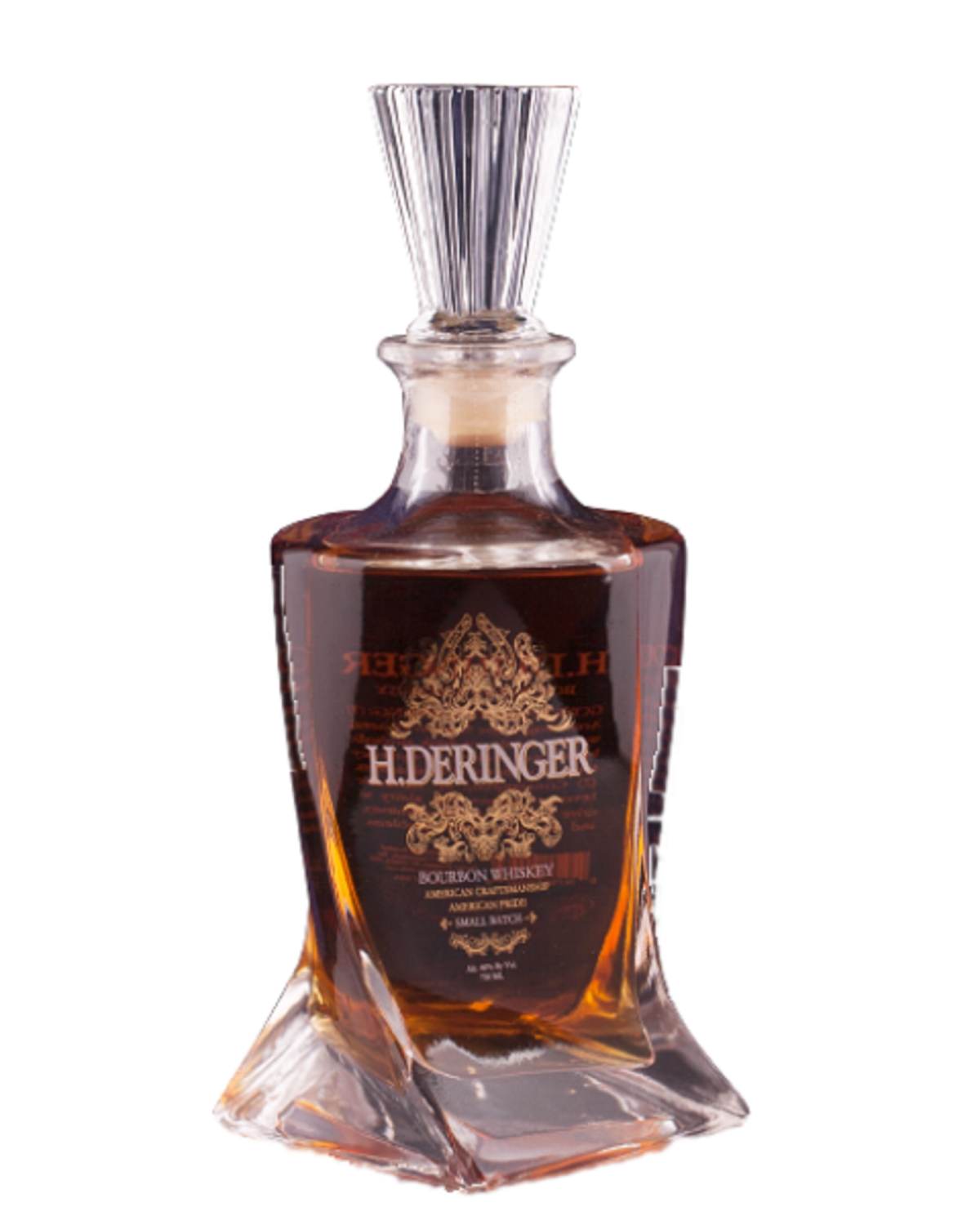 H.Deringer Bourbon Whiskey