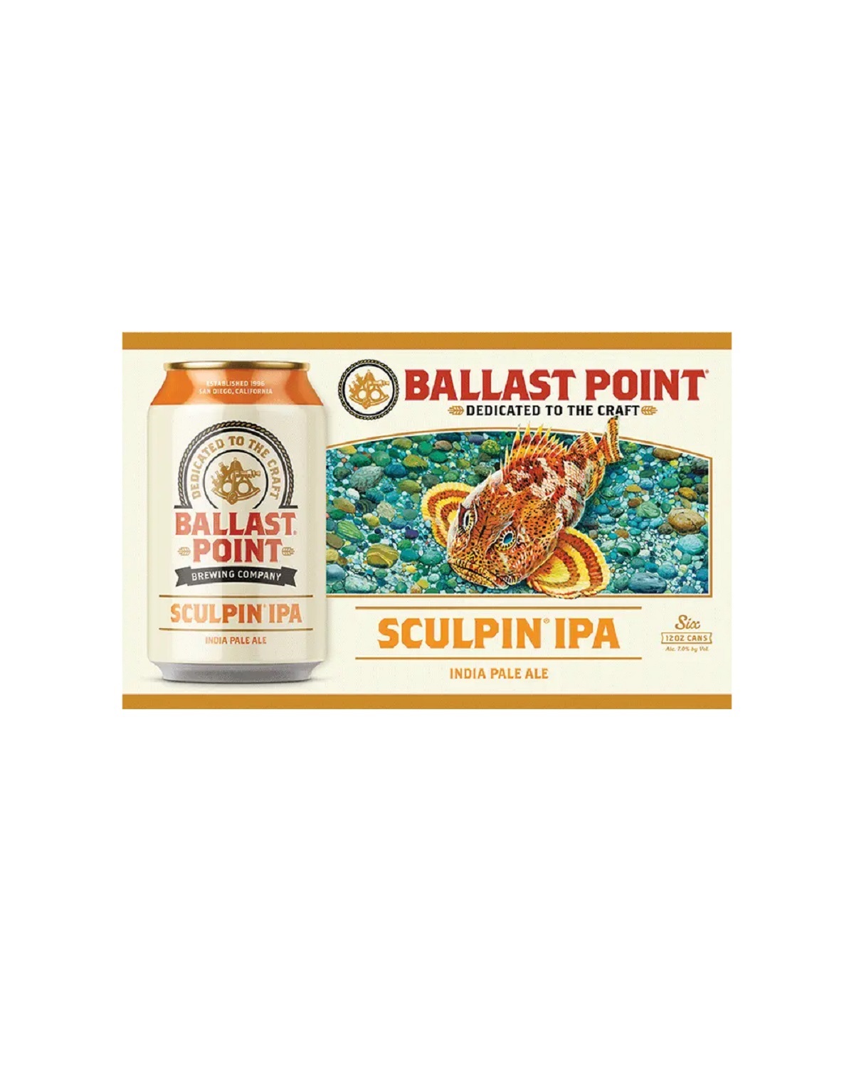 Ballast Point Sculpin IPA 6pk Can
