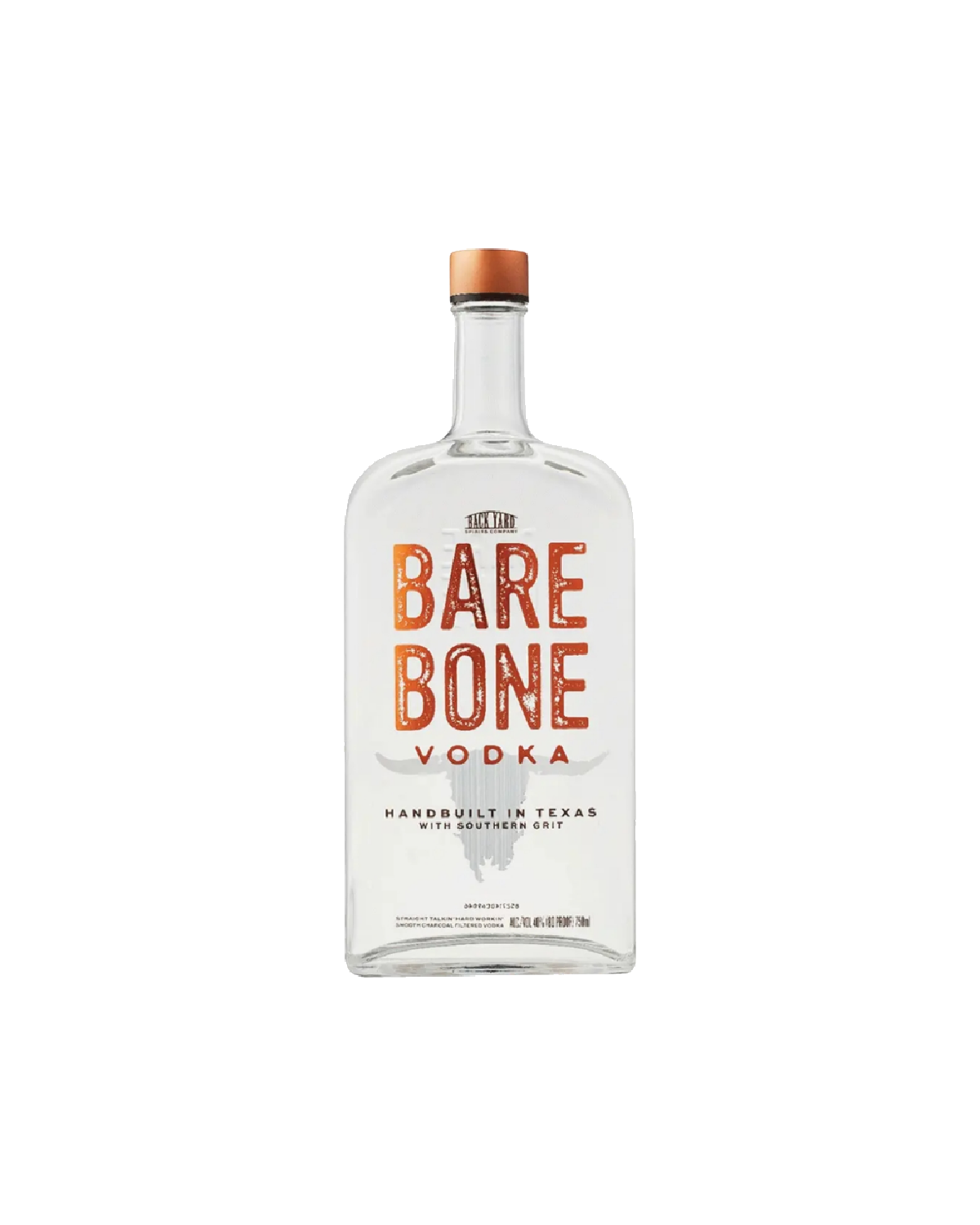 Bare Bone Vodka 750ml