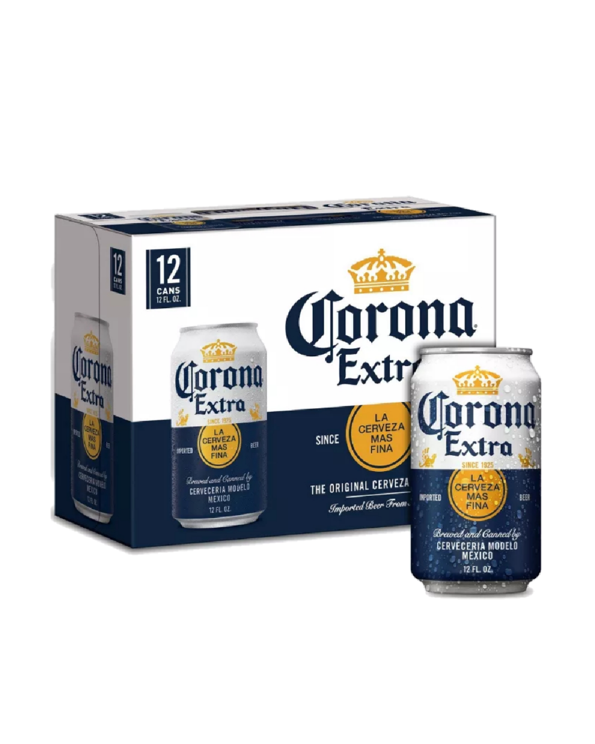 Corona Extra Cans 12oz 12pk