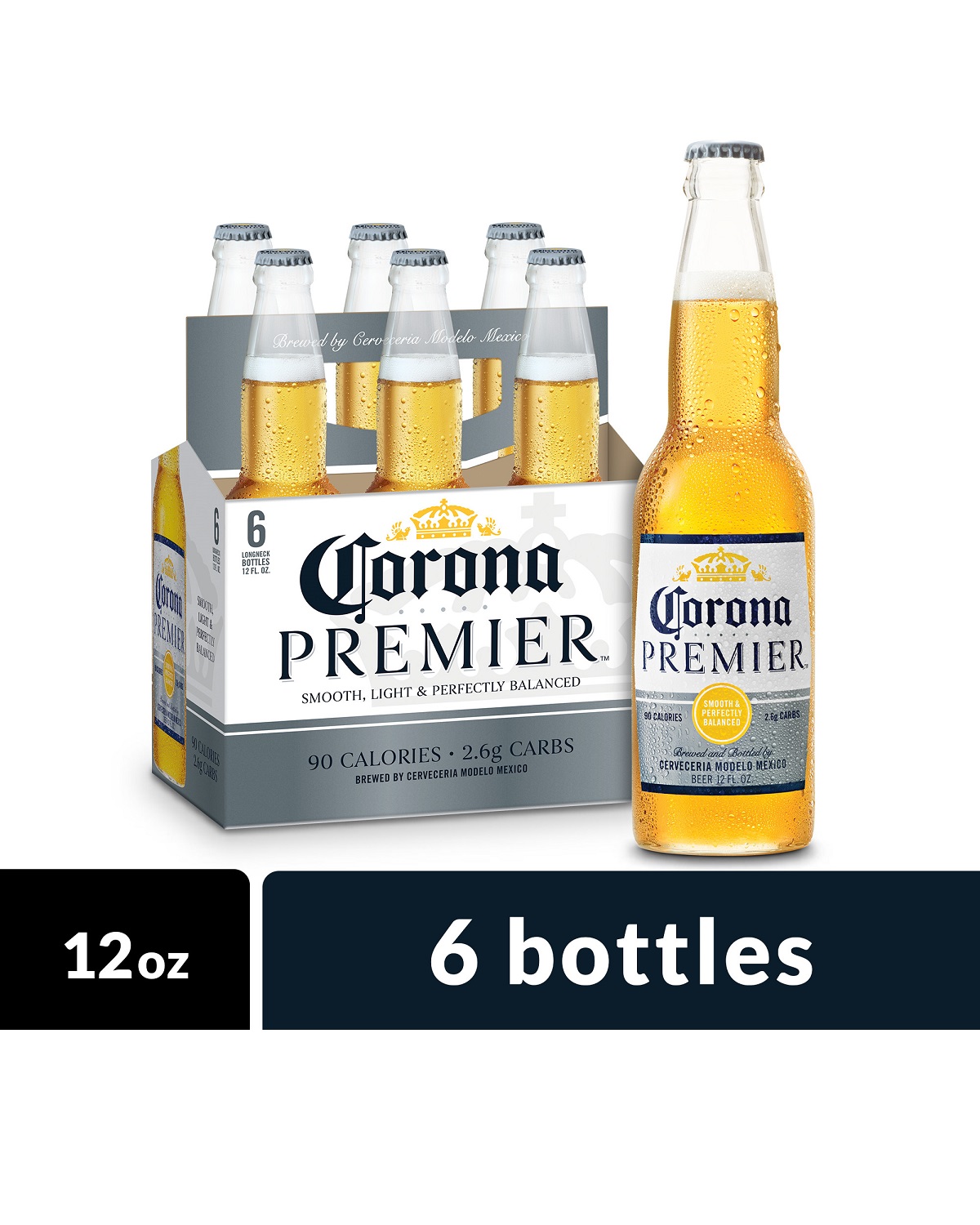 Corona Premier 6pk 12 oz Bottles