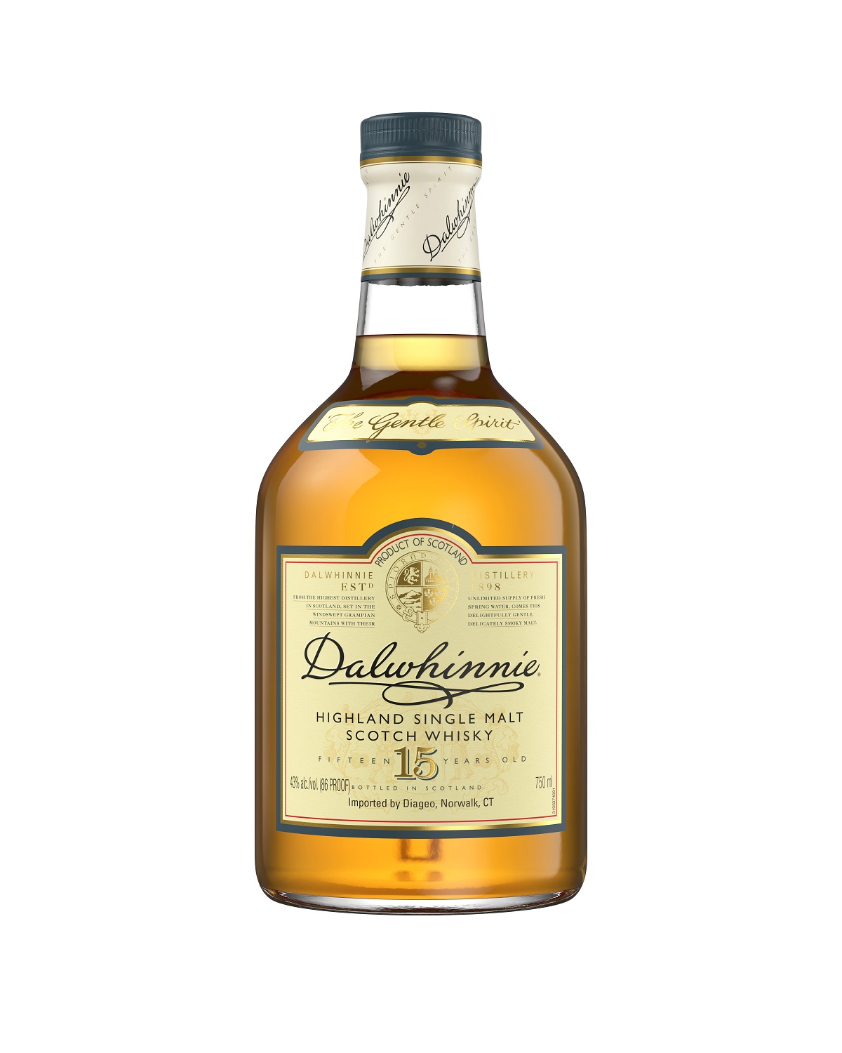 Dalwhinnie 15 Years Malt Scotch Whiskey 750mL