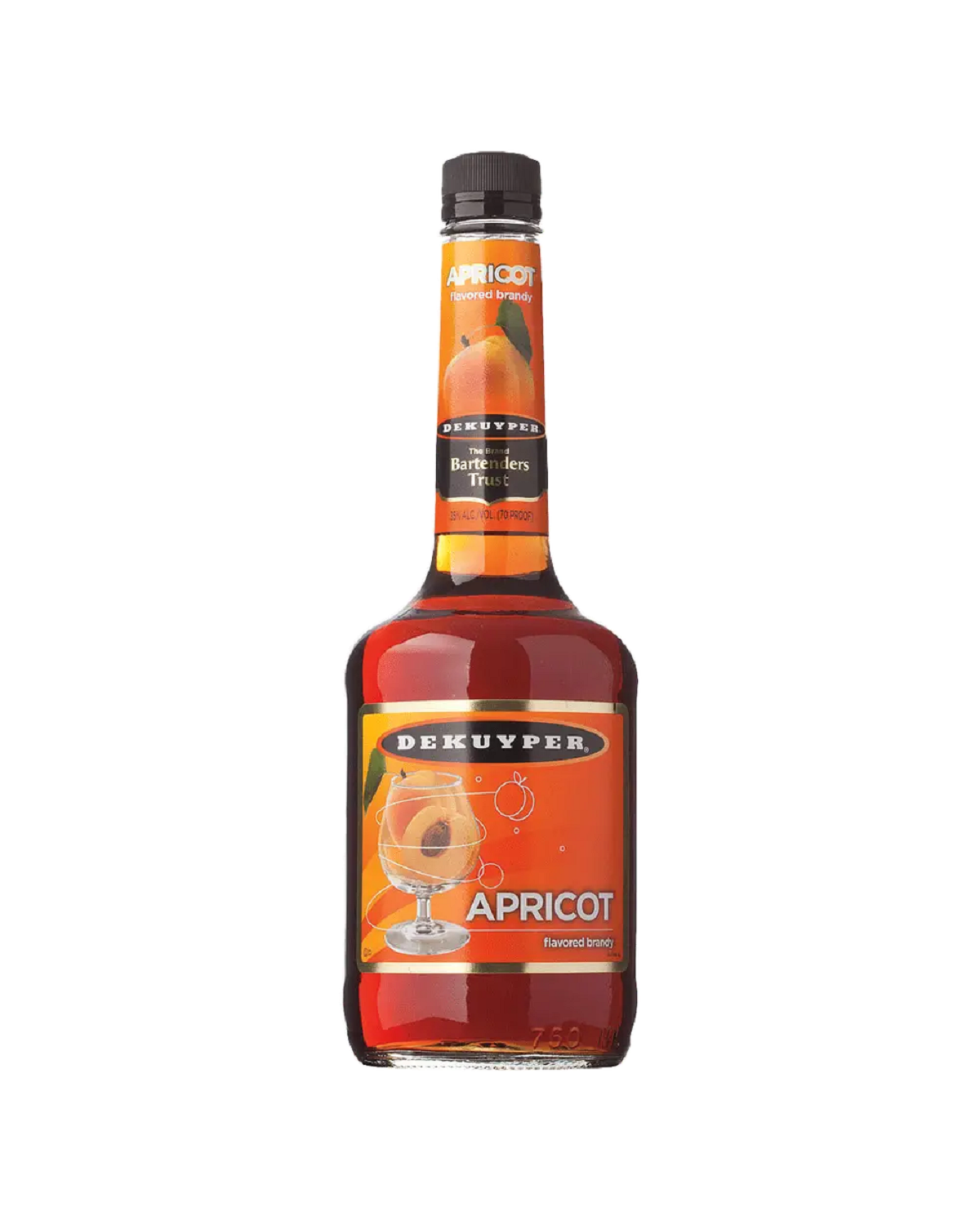 DeKuyper Apricot Flavored Brandy 750ML