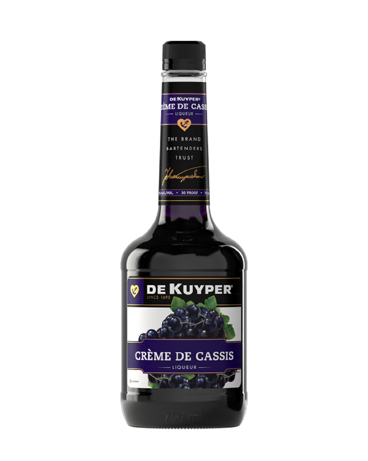 DeKuyper Crème De Cassis Liqueur 750ML