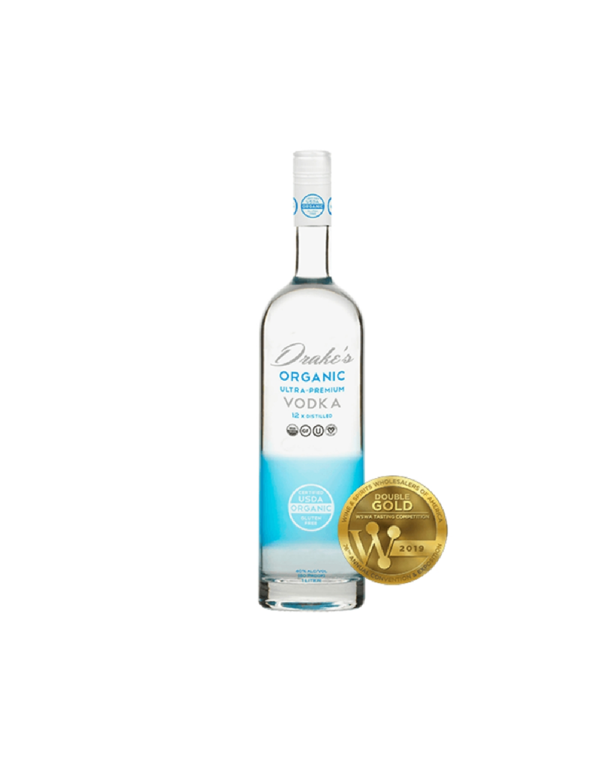 Drake's Organic Vodka 750ml