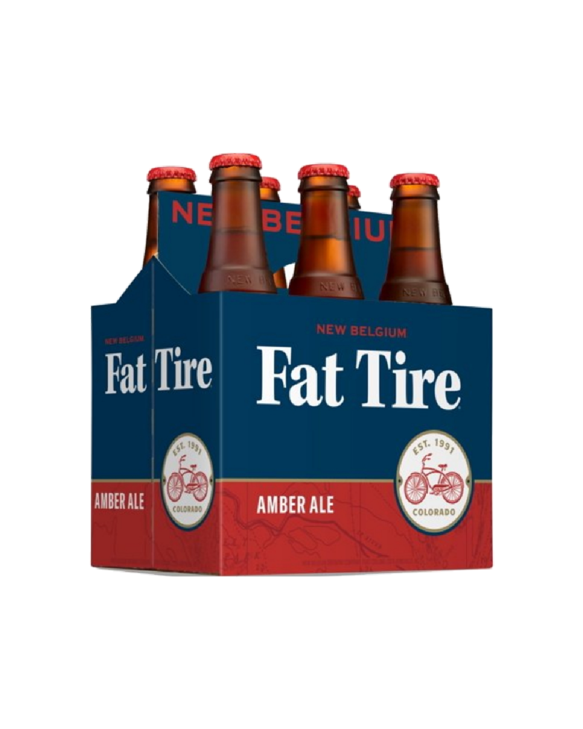 Fat Tire 6 Pack Bottle