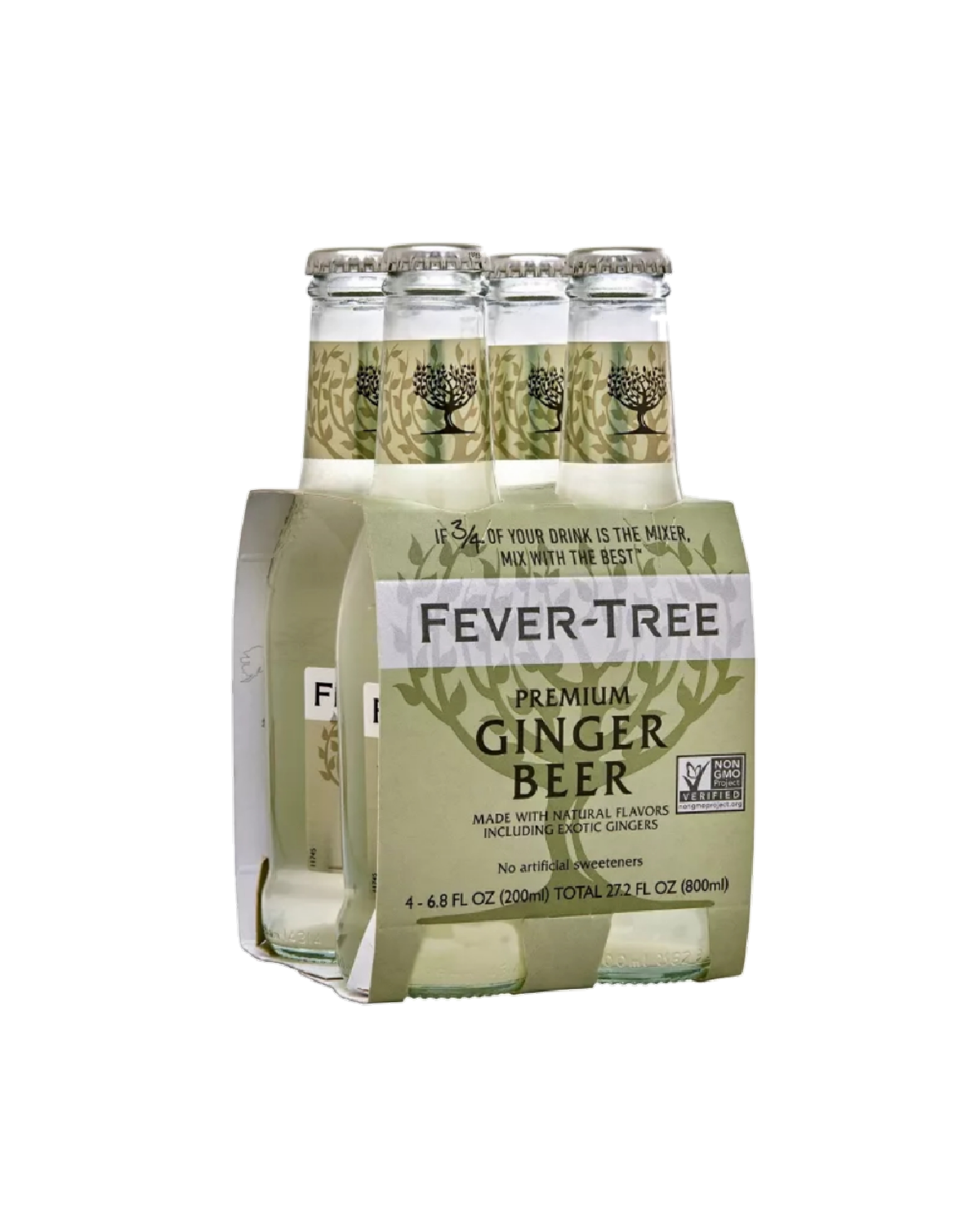 Fever Tree Ginger Beer 4pk 200ml
