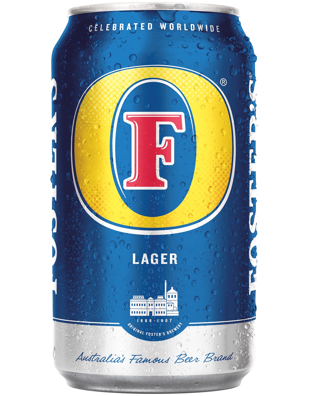 Foster's Lager 25.4oz Oil Can