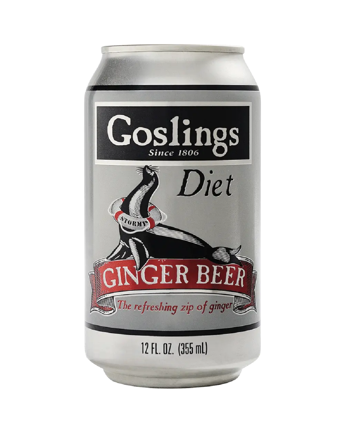 Goslings  Diet Ginger Beer 6pk