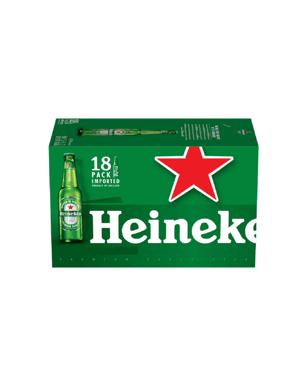 Heineken 18pk 12oz Bottle