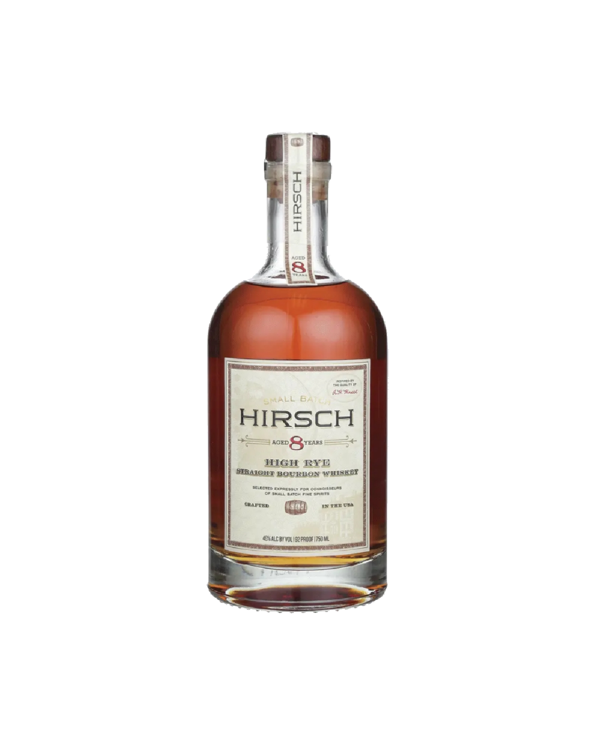 Hirsch 8 Yr Rye Bourbon 750ml