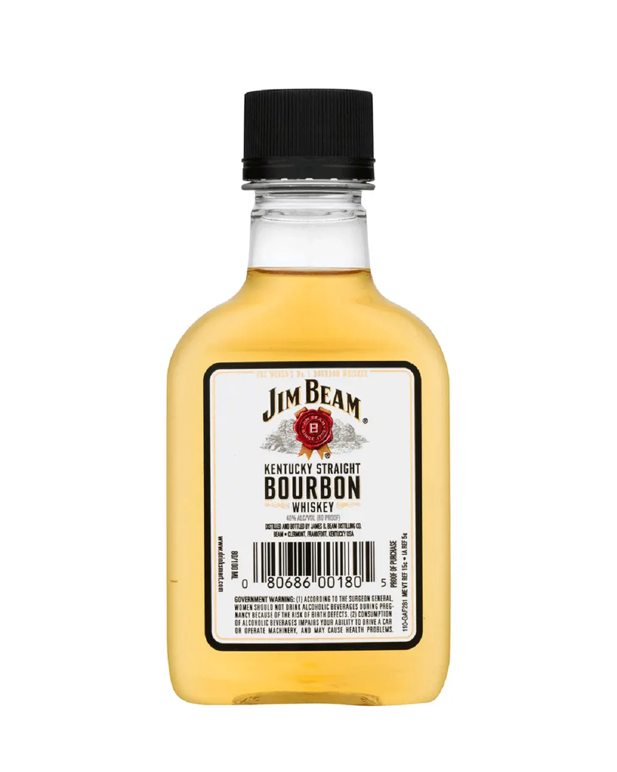 Jim Beam Bourbon Whiskey 100ML