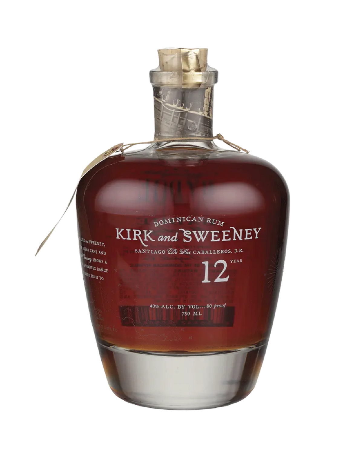 Kirk & Sweeney 12 Yr Rum 750ML
