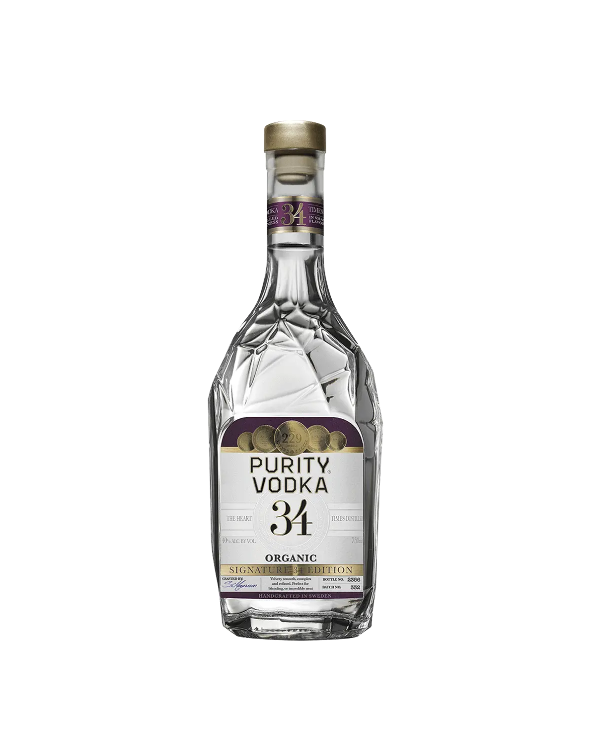 Purity Vodka Ultra 34 750ML