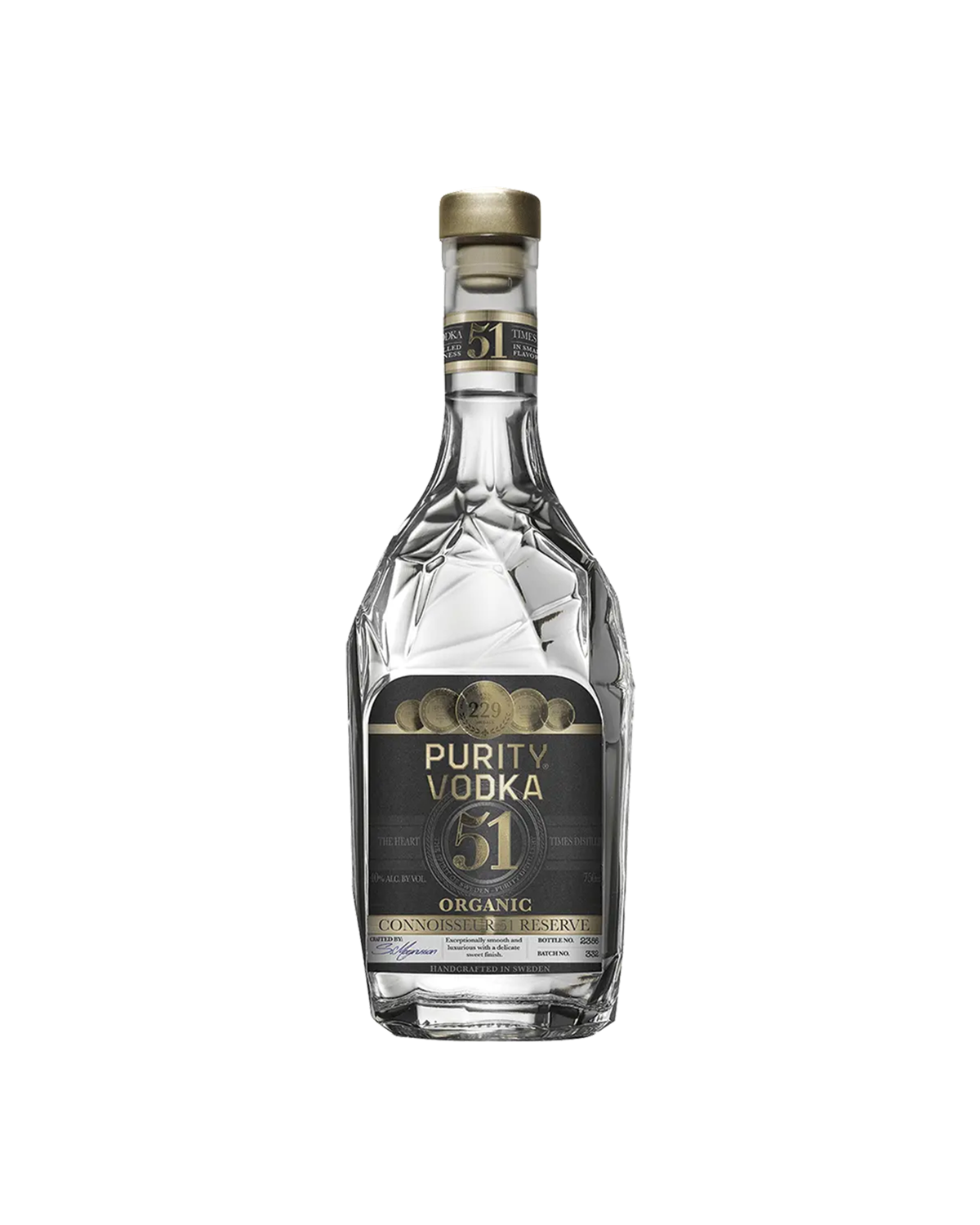 Purity Vodka Connoisseur 51 750ML