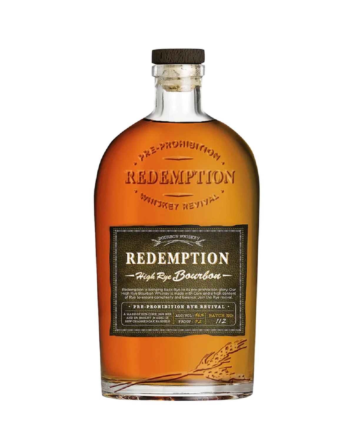 Redemption High Rye Bourbon 750ML