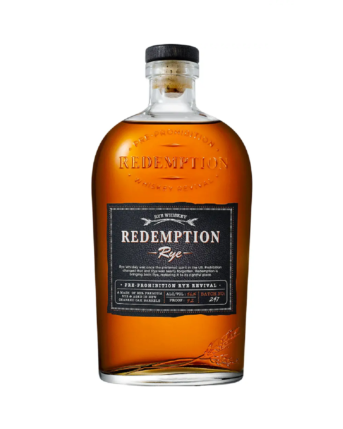 Redemption Rye Whiskey 750ML