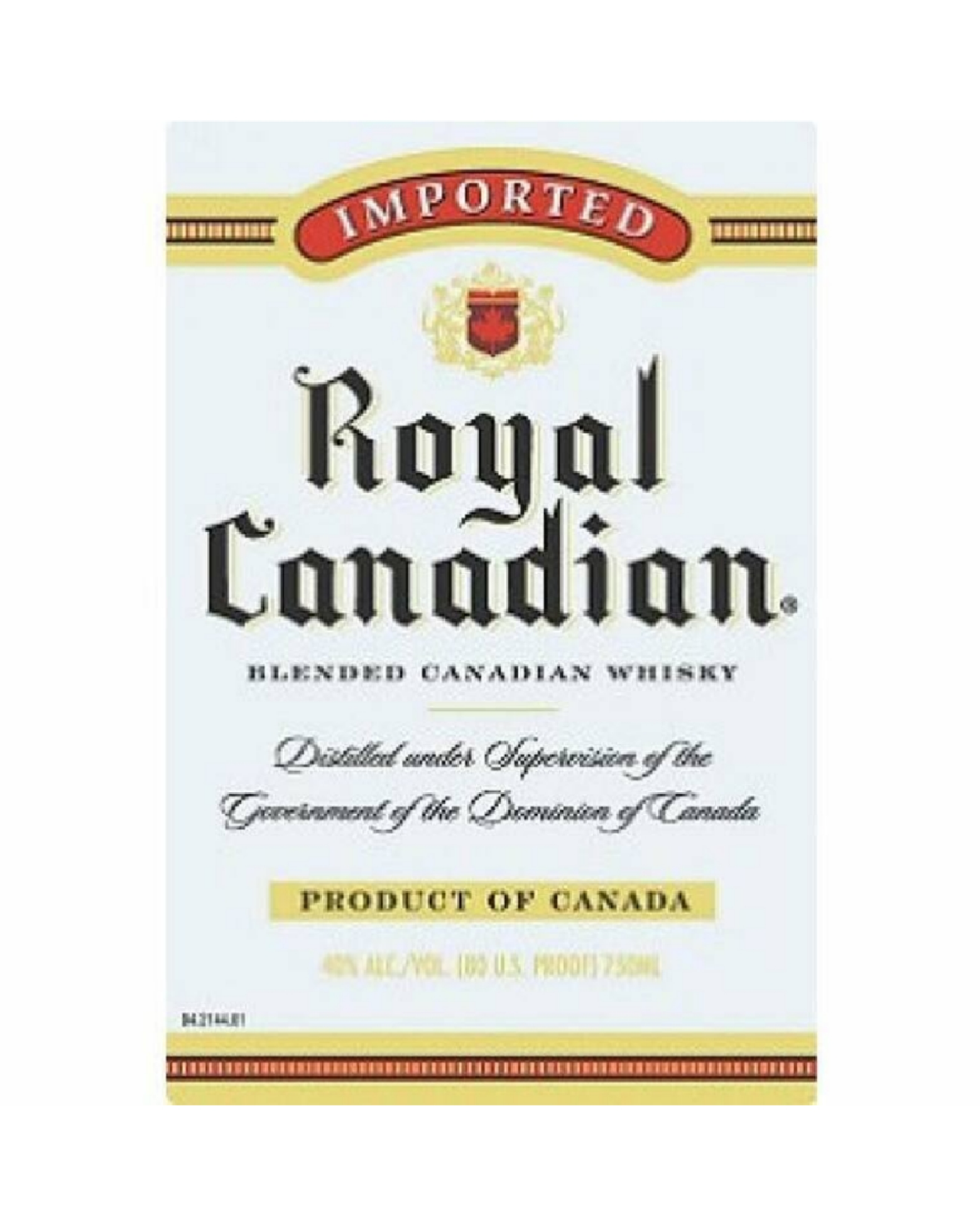 Royal Canadian Whisky 750ml