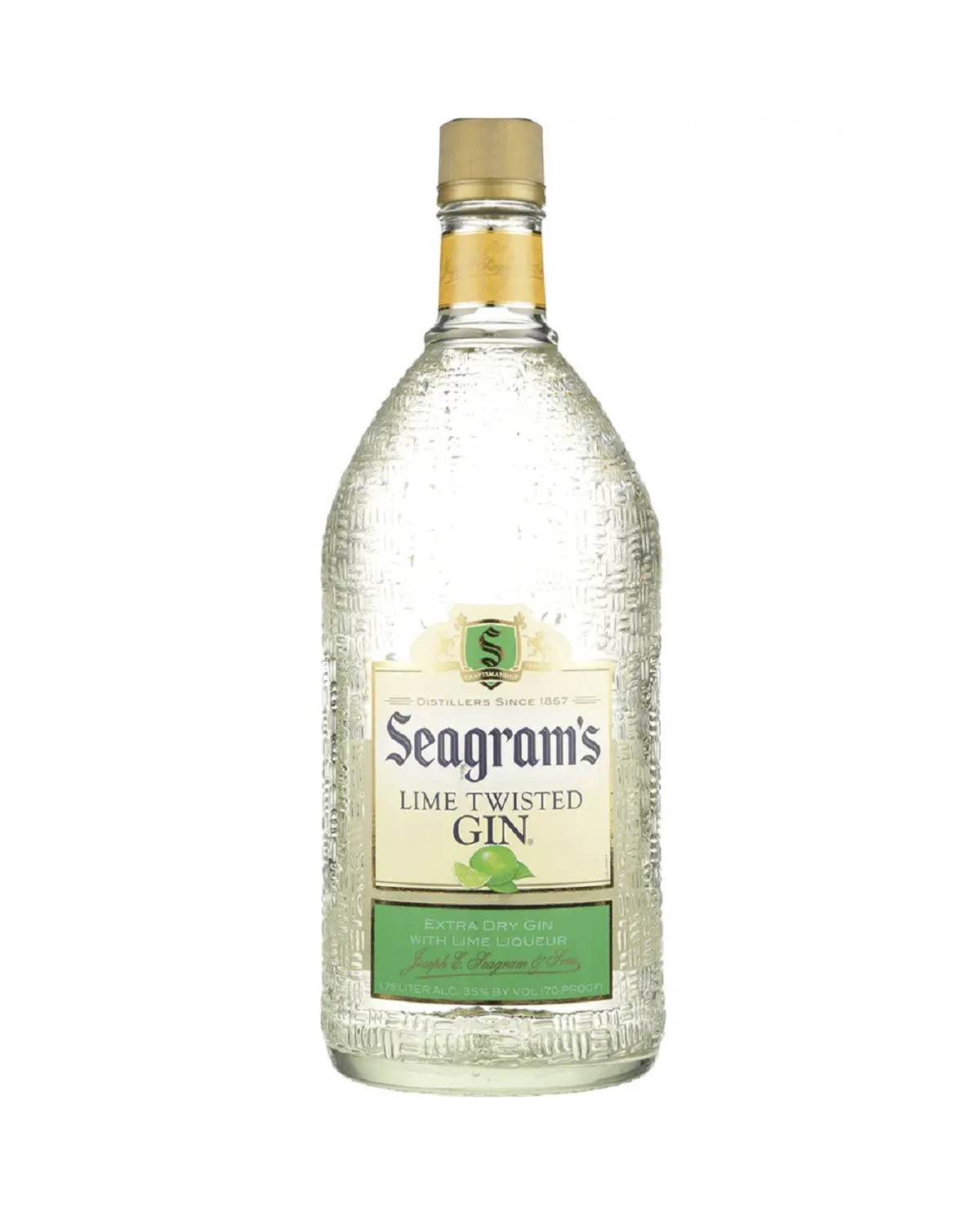 SEAGRAM'S LIME TWISTED GIN 1.75L