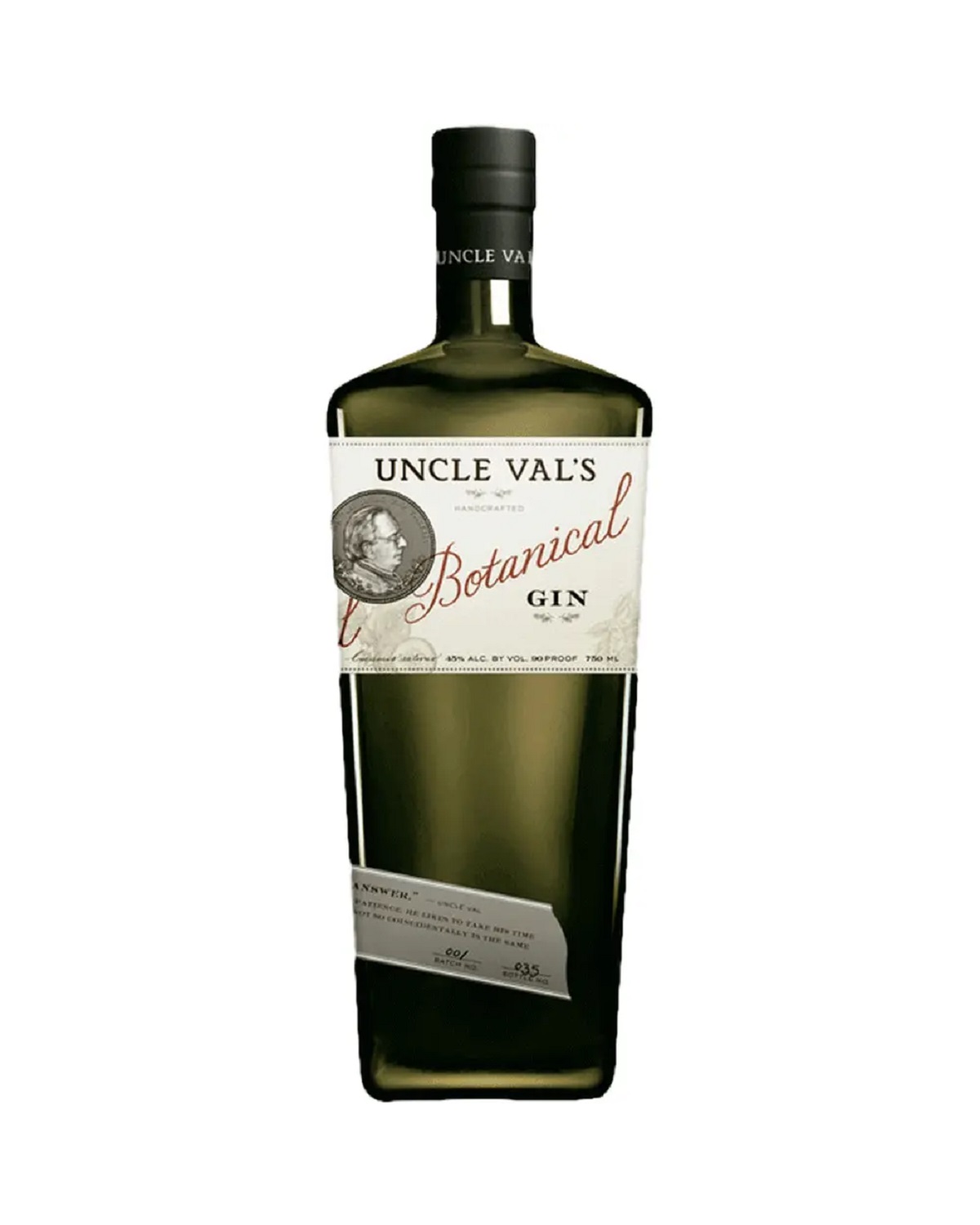 UNCLE VAL'S BOTANICAL GIN 750ML