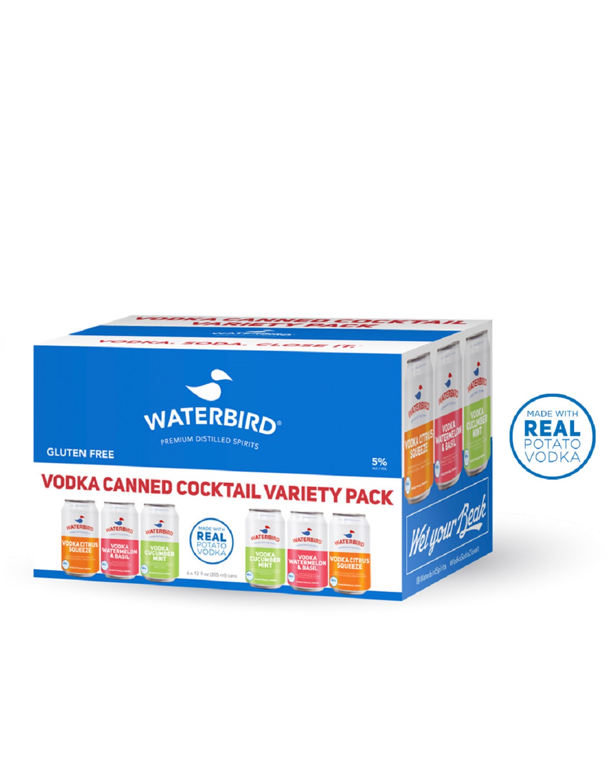 Waterbird Vodka Variety Pack 6pk