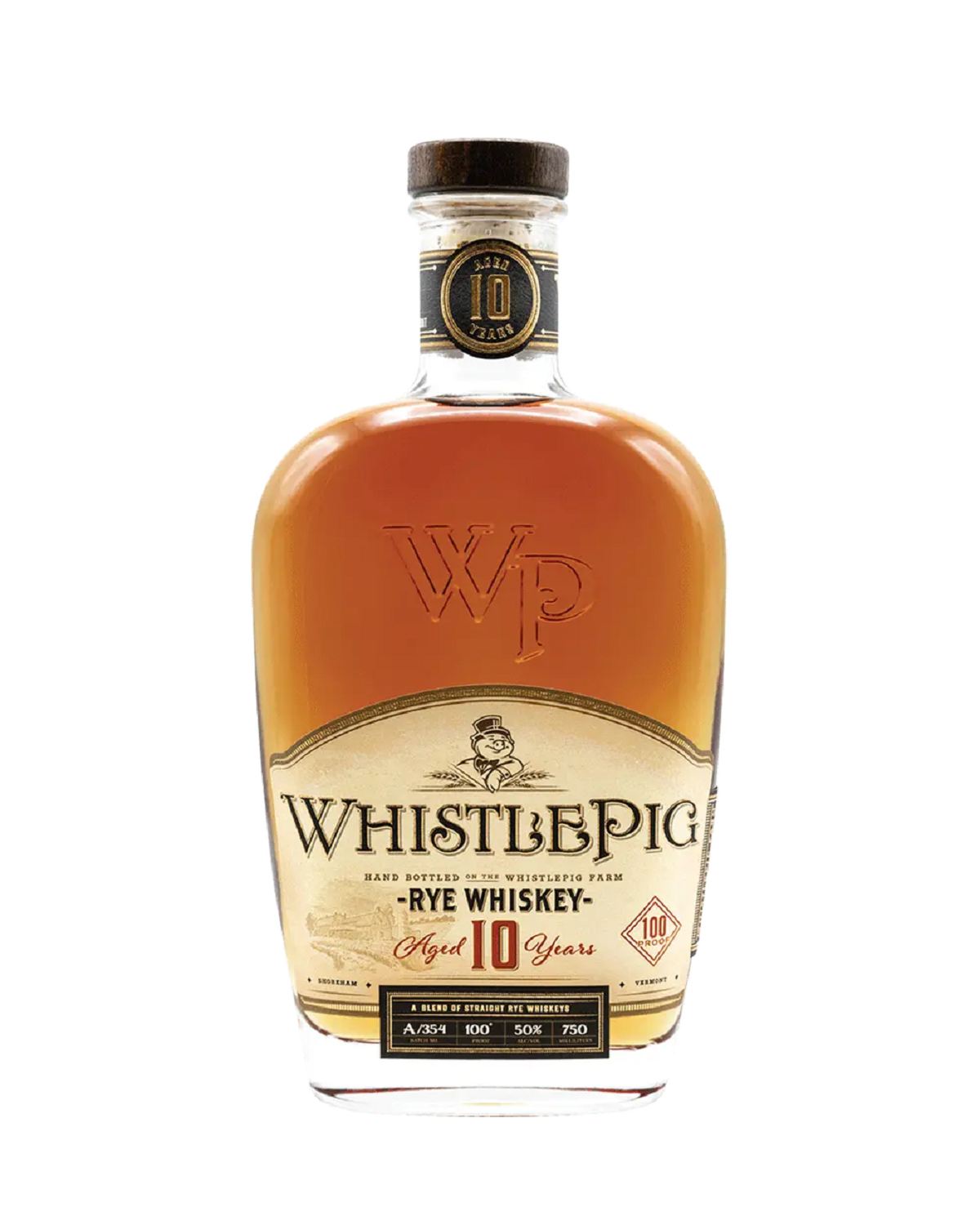 Whistlepig 10 Yr Rye Whiskey 750ML