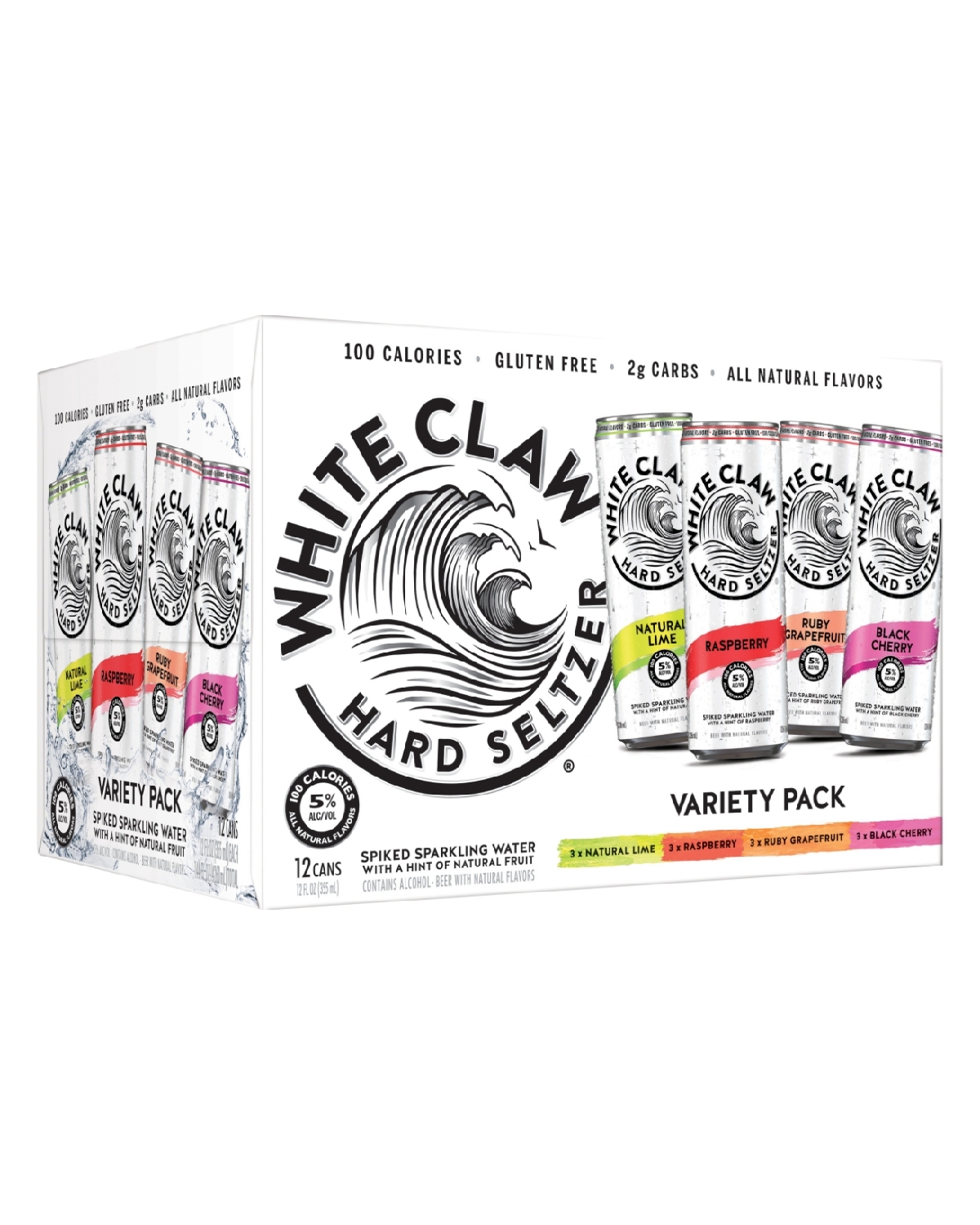 White Claw Hard Seltzer Variety Can
